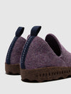 Round Toe Shoes CITY PURPLE